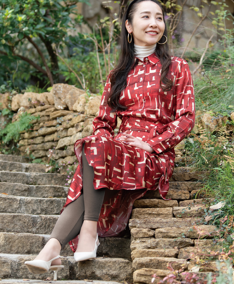 10分丈レギンス