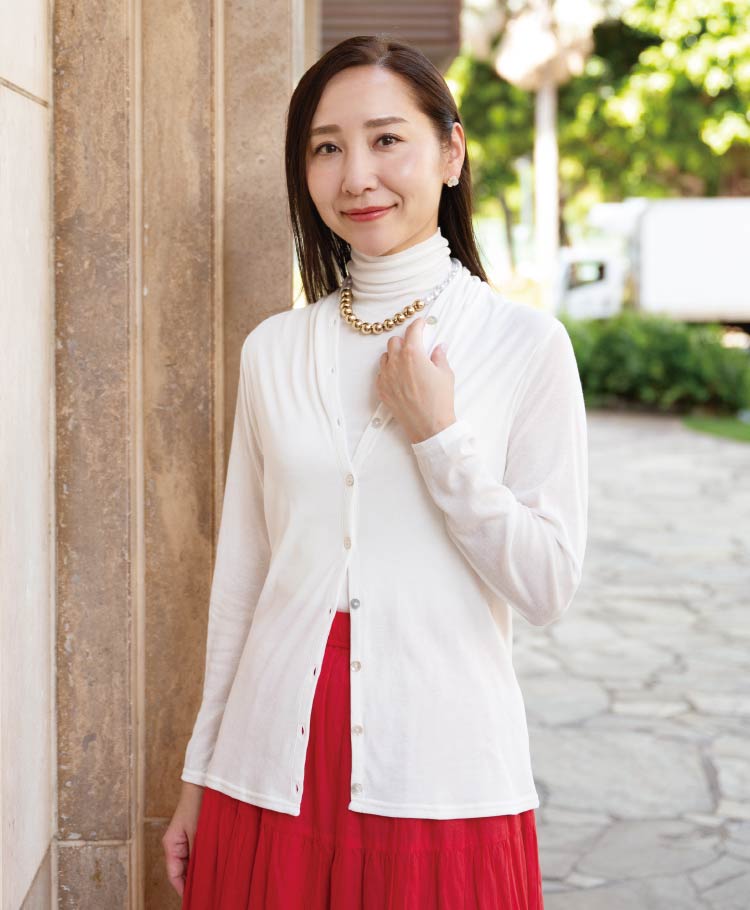 2wayカーディガン（１重袖）