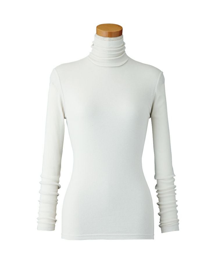 ハイネック長袖(2重袖) | 天使の綿シフォン公式OnlineShop