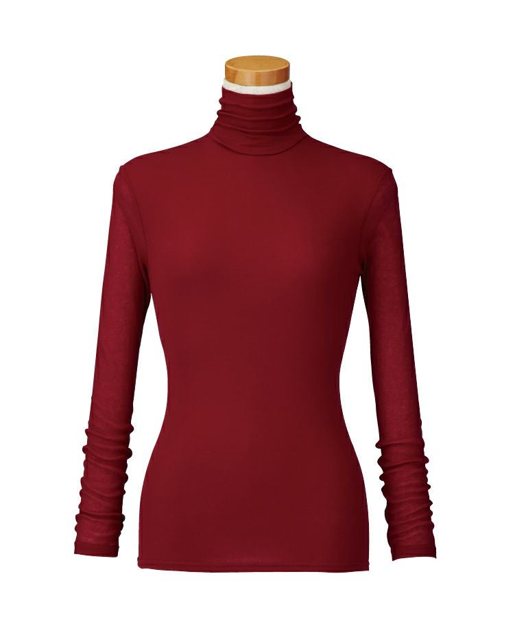 ハイネック長袖(2重袖) | 天使の綿シフォン公式OnlineShop