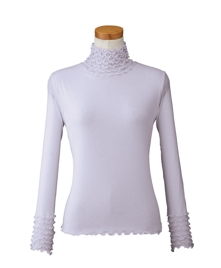 メッシュウィッシュ フローラルネック | 天使の綿シフォン公式OnlineShop