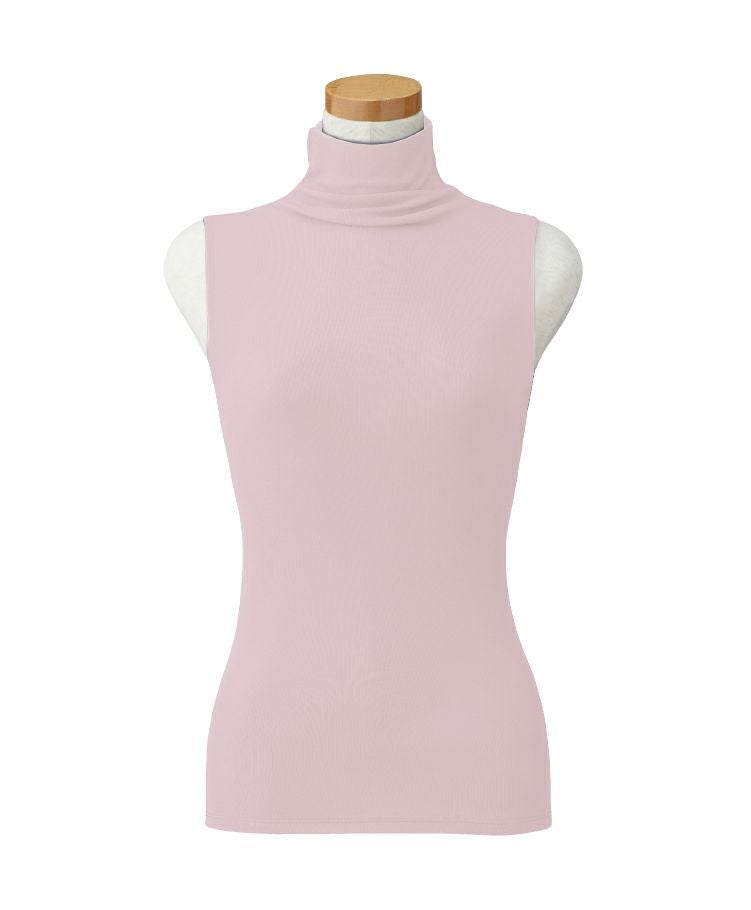 プラチナシルク ハイネックノースリーブ | 天使の綿シフォン公式OnlineShop